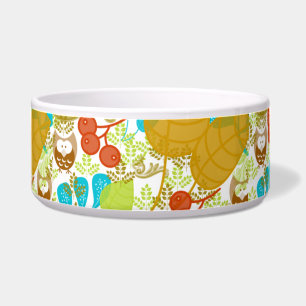Comedero Lechuzas retro deja Mascota de frutas