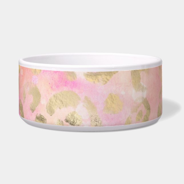 Comedero Leopard Paint Series Design 5 (Frente)