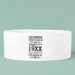 Comedero Leyendas personalizados nacieron en la edad de mes