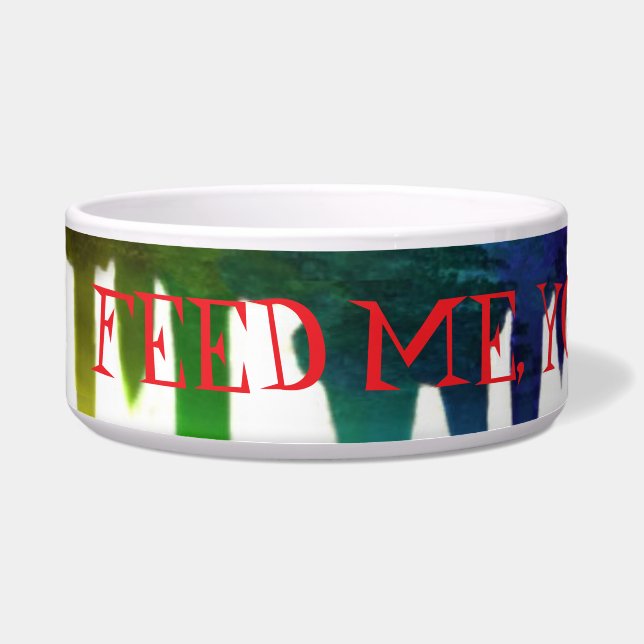 Comedero Liberen a las risas con nuestro Mascota gracioso (Frente)