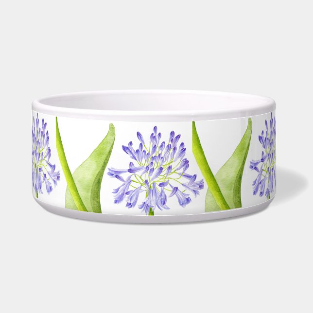 Comedero Lily of the Nile en un tazón de ensaladas (Frente)