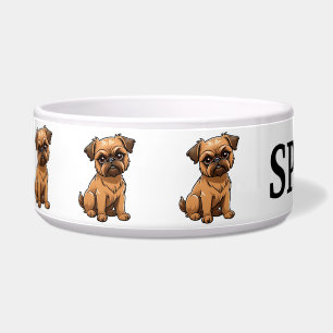 Comedero Lindo Griffon de Bruselas Personalizado