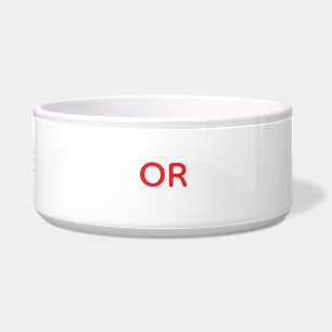 Comedero Llaveero de pulsera rojo y blanco PERMANECE LEAL