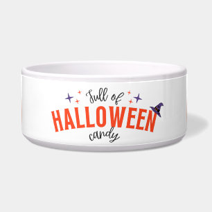 Comedero Lleno de dulces de Halloween   Tazón de cerámica