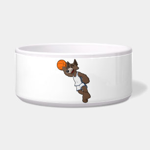 Comedero Lobo de baloncesto