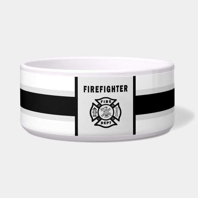 Comedero Logotipo del bombero     (Izquierda)