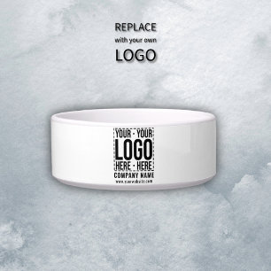 Comedero Logotipo Empresarial Personalizado Empresa Corpora