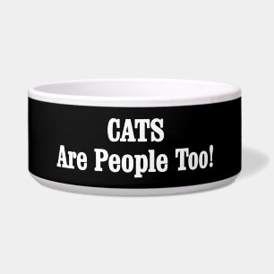 Comedero ¡Los GATOS También Son Personas!