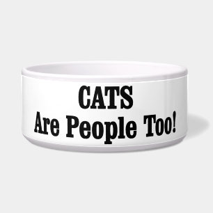 Comedero ¡Los GATOS También Son Personas!