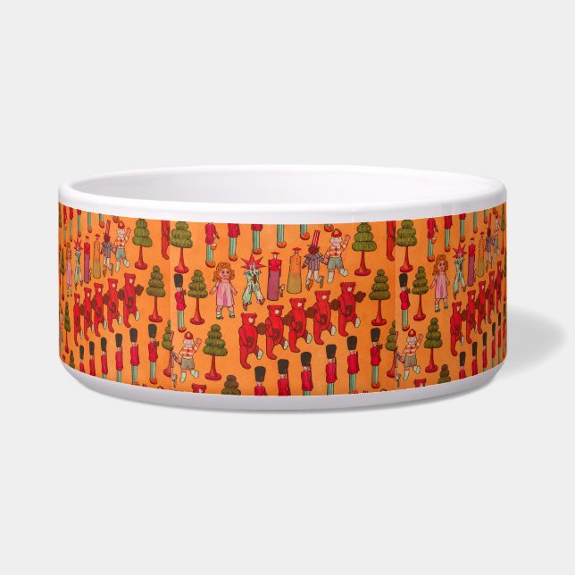 Comedero Los navidades juguetean a los niños vintage (Frente)