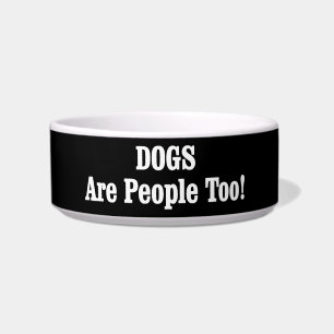 Comedero ¡Los PERROS también son personas!