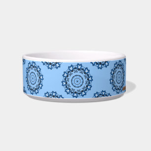 Comedero Lotus Mandala (azul)