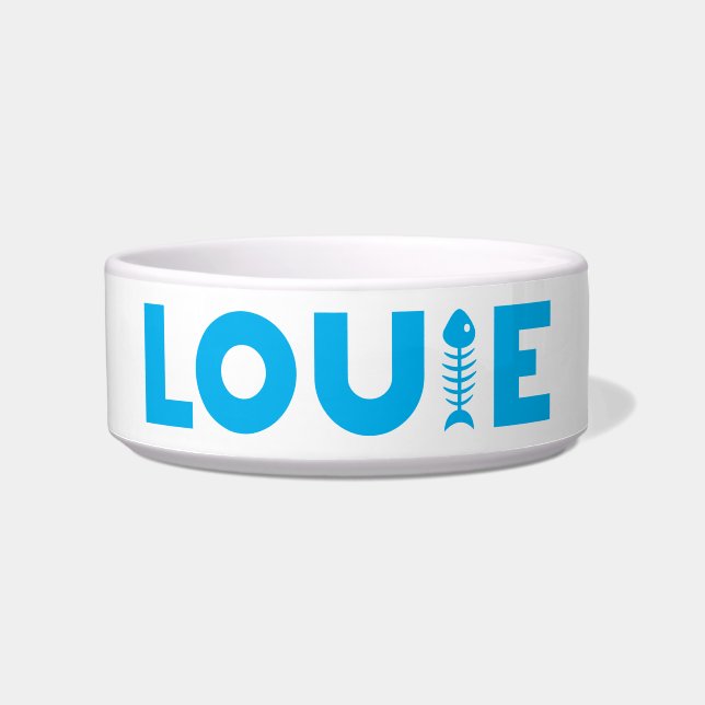Comedero Louie Cat Bowl (Frente)