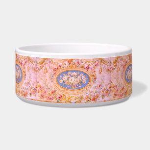 Comedero Louis XV Floral Pet Bowl