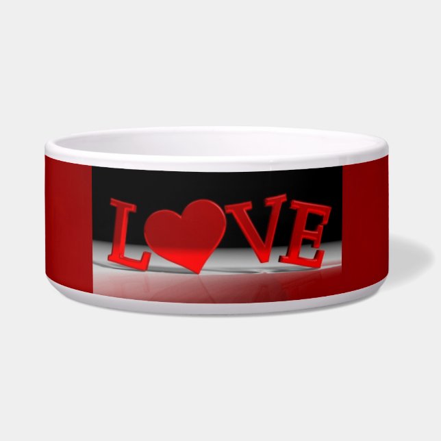 Comedero Love Pet Bowl (Frente)