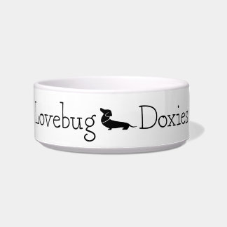 Comedero Lovebug Doxies Logo