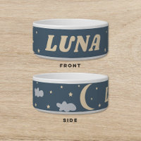 Luna Estrellas nubes Perro Mascota gato