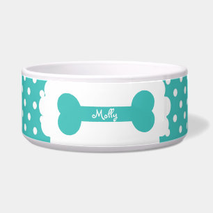 Comedero Lunar azul personalizado