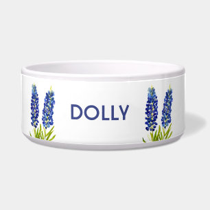 Comedero Lupino de Texas Bluebonnets Personalizado para Mas
