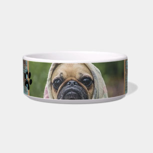 Comedero Madera de fotos de perros Personalizado