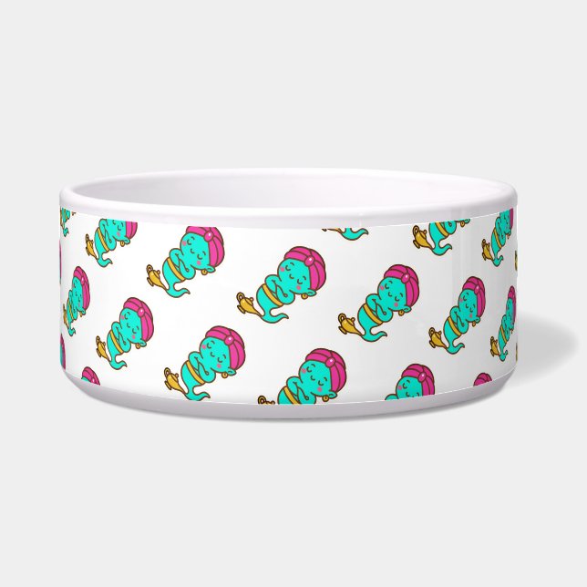 Comedero Magical Kawaii Djinn - Espíritu neón (Frente)