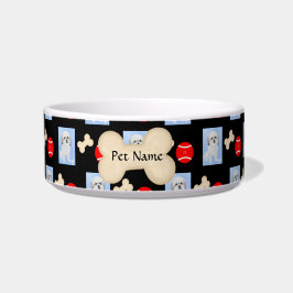 Comedero Malshi Black Pet Bowl personalizado