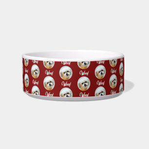 Comedero Malshi Maroon Dog Bowl