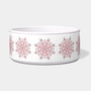 Comedero Mandala. floral étnico