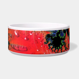 Comedero Mandelbrot Garden Ceramic Pet Bowl