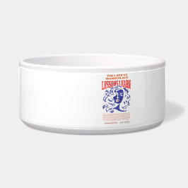 COMEDERO MANIPULATE LESSONS LEARN CERAMIC PET BOWL 