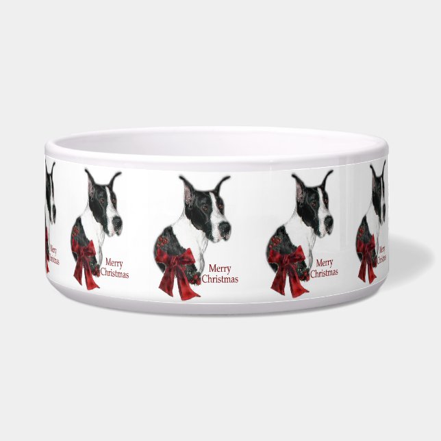 Comedero Mantle Great Dane Navidades (Frente)