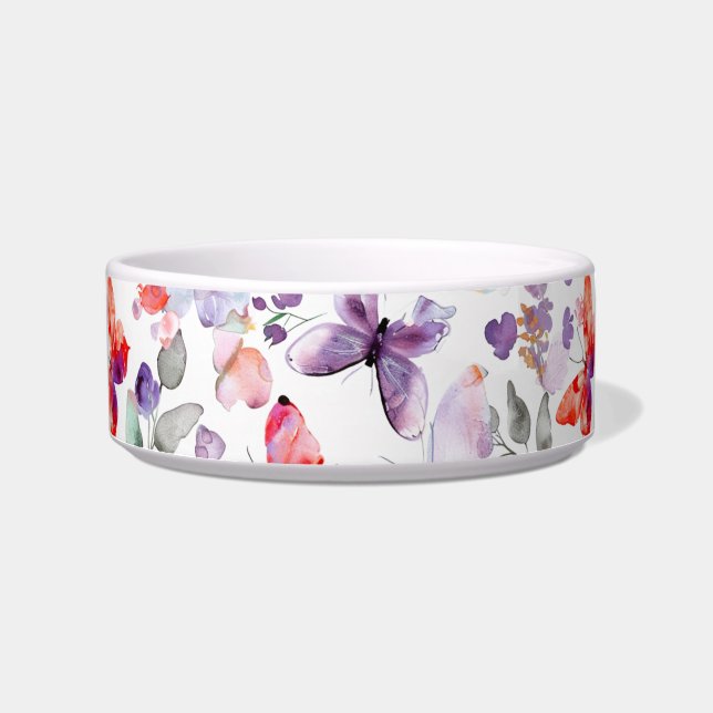 Comedero Mariposas Rojas Purpúreas (Frente)