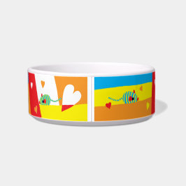Comedero Mascota CAT Medium Bowl "Come Beber y sé Furry!"