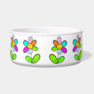 Comedero Mascota con colorido Daisy -
