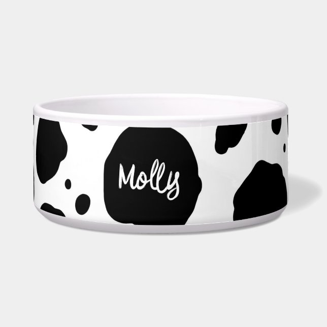 Comedero Mascota Dalmatian Personalizada (Frente)