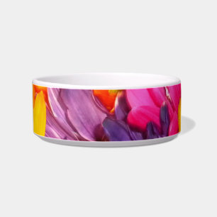 Comedero Mascota de Bouquet colorido Dish