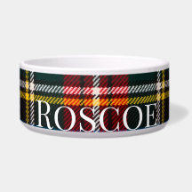 Mascota de Cuadro Rojo Royal Stewart