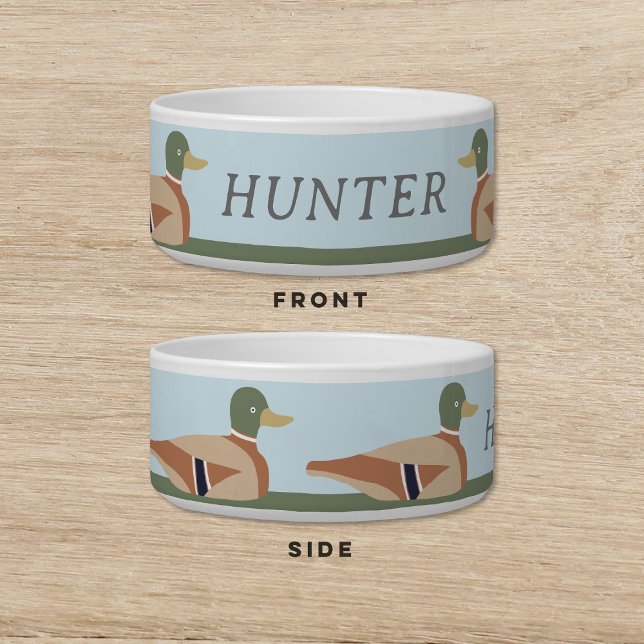 Comedero Mascota de gato de perro azul claro de duck Decoy (Subido por el creador)