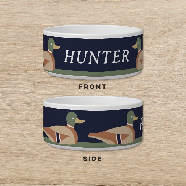 Comedero Mascota de gato de perro de la marina de duck Deco (Subido por el creador)