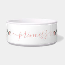 Mascota de nombres personalizados de Rubor Pink Fl
