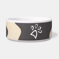 Mascota de pata beige con estampado de vaca