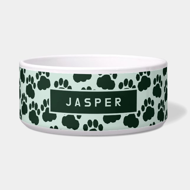 Comedero Mascota de Personalizable de impresión de lápiz (Frente)