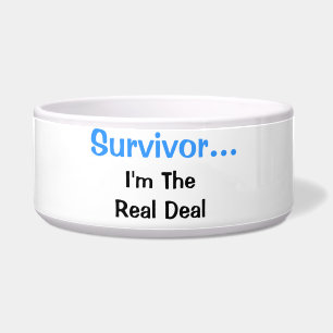 Comedero Mascota de Survivor Real Deal