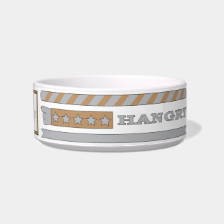 Comedero Mascota DOG Bowl Medium "FEED ME HANGRY"