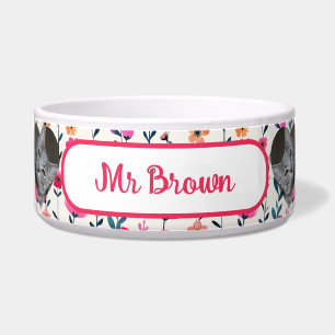 Comedero Mascota fotográfico con forma de corazón de patrón