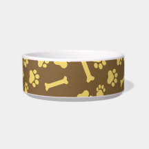Mascota - Huella de pata de gato o perro y patrón