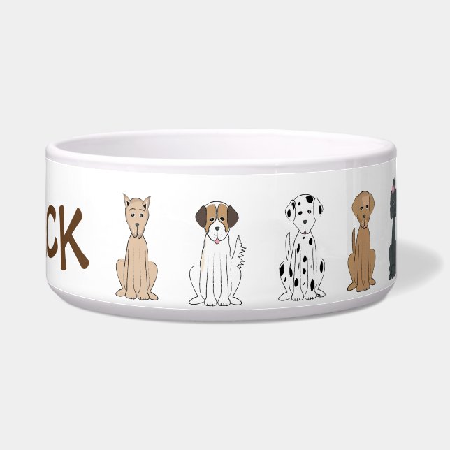 Comedero Mascota Personalizado simple y sincera (Derecha)