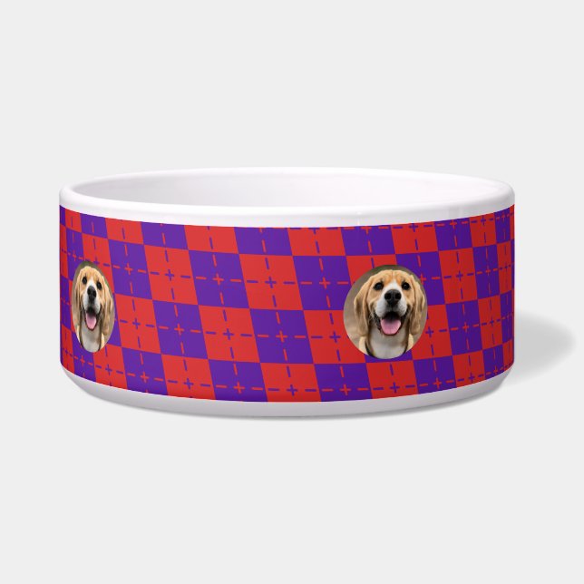 Comedero Mascota personalizado único nuevo nombre personali (Derecha)