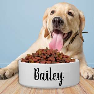 Comedero Mascota simple Perro personalizado Alimentos Cerám