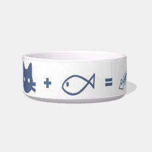Comedero Matemática del gato